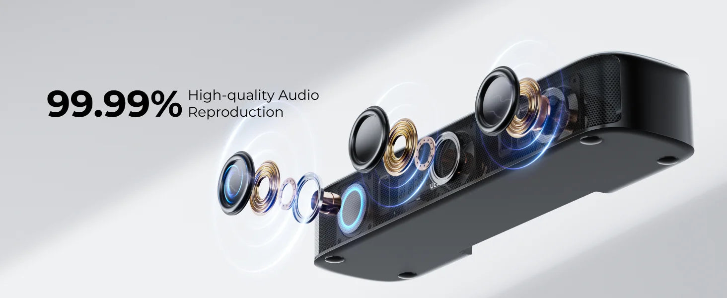 ULTIMEA Aura A50 Pro 5.1 Wireless Sound Bar with Dolby Atmos