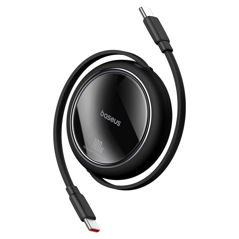 BASEUS 100W Mini Retractable Type-C Charging and Data Cable