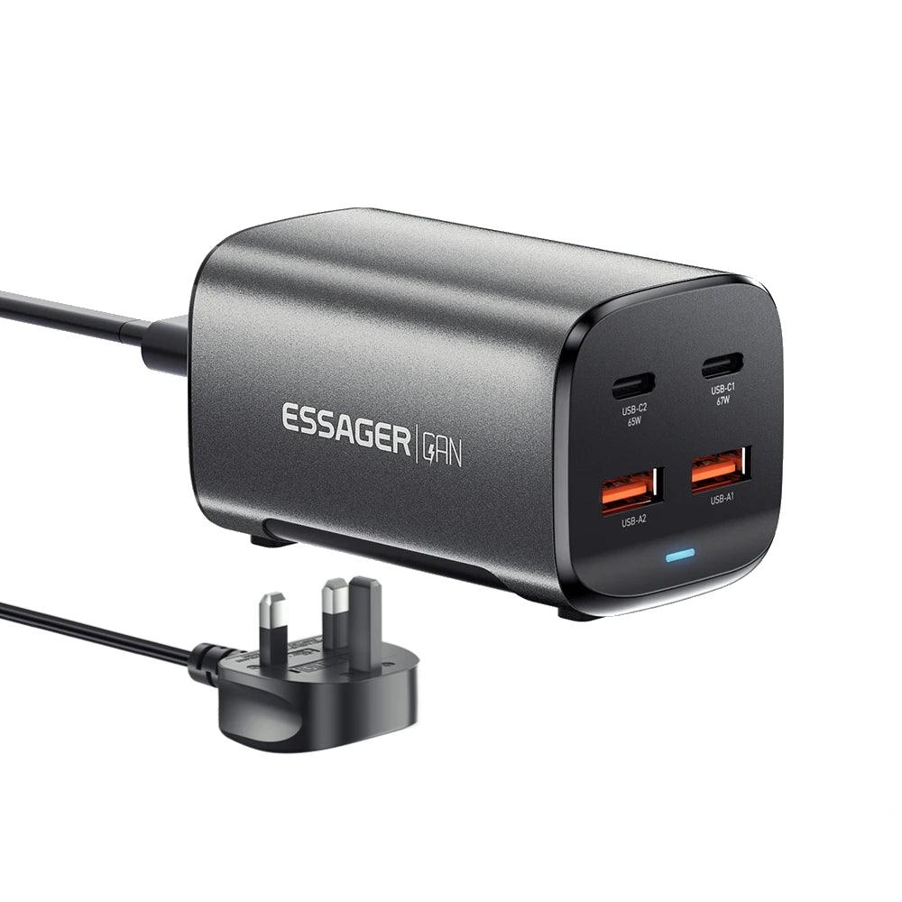 ESSAGER 67W GaN Multiport USB Charging Station