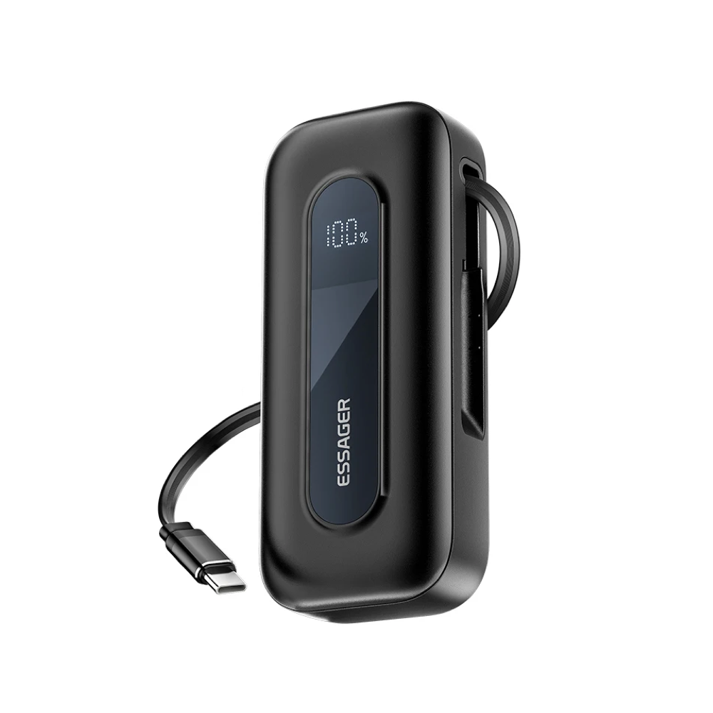 ESSAGER FS01 20W 10000mAh Digital Display Power Bank Charger