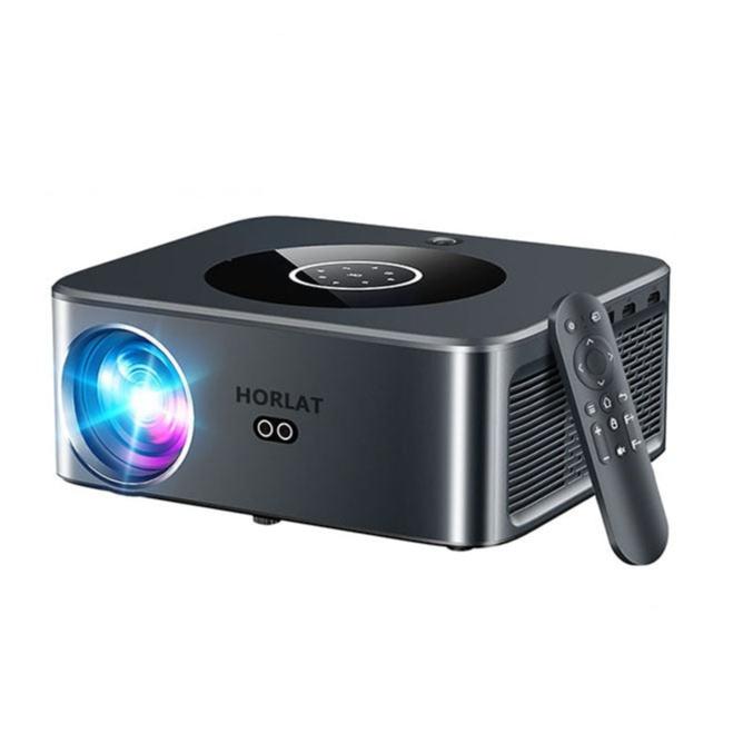 HORLAT 18000 Lumens 4K Android LED Home Cinema Projector