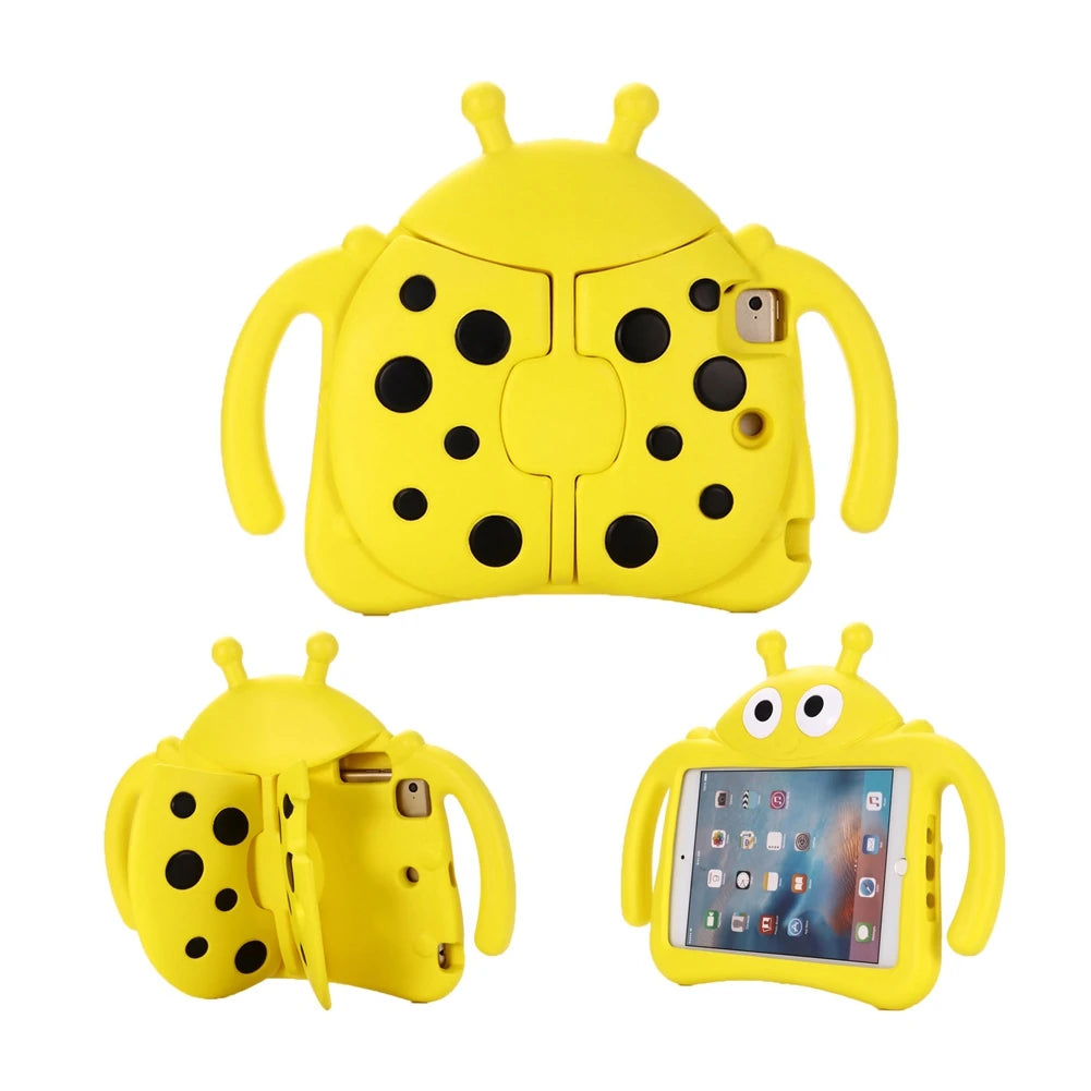 Lady Bug Shockproof and Protective iPad Case for Kids
