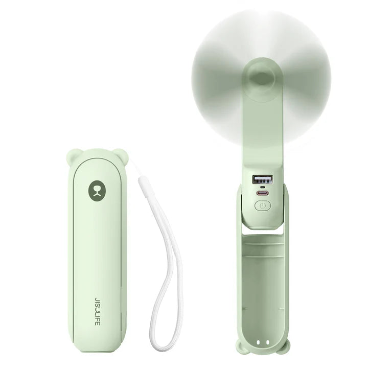 JISULIFE Life8 Rechargeable Mini Handheld Fan