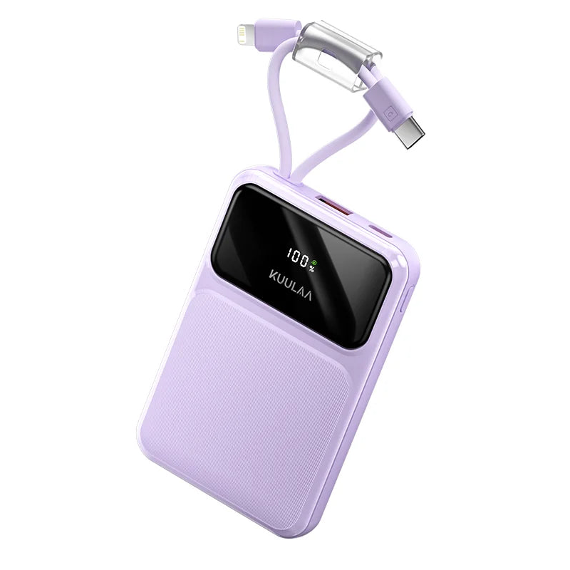 KUULAA 22.5W 10000mAh Quick Charging Portable Charger and Power Bank
