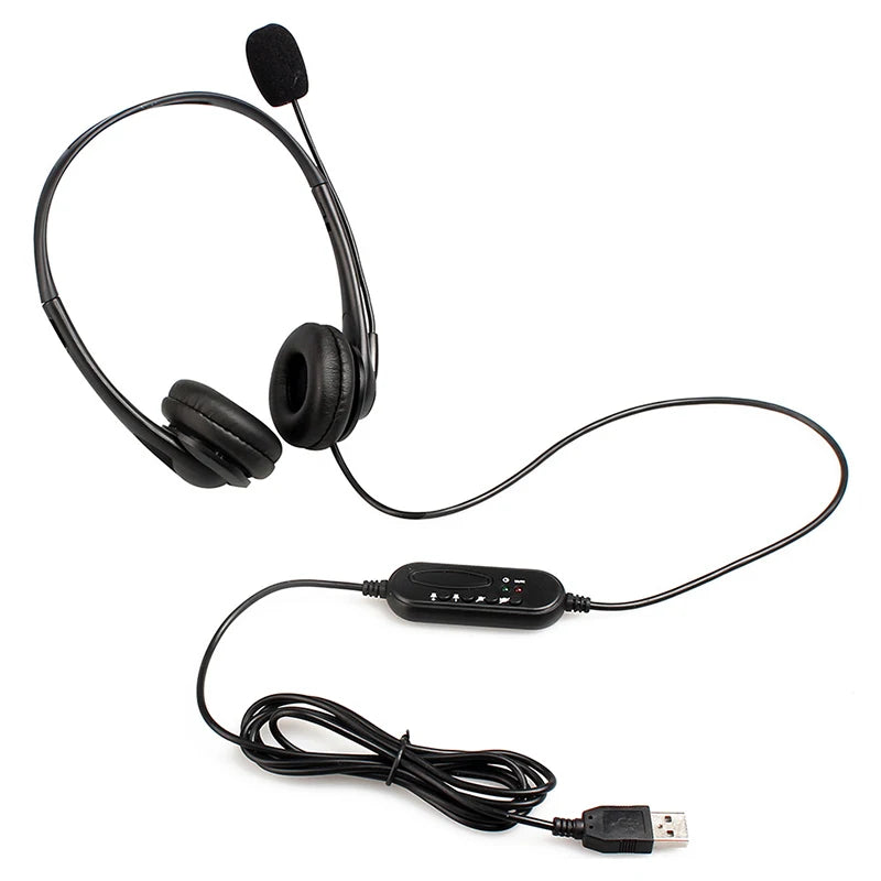 MPOW USB Wired Office Headset