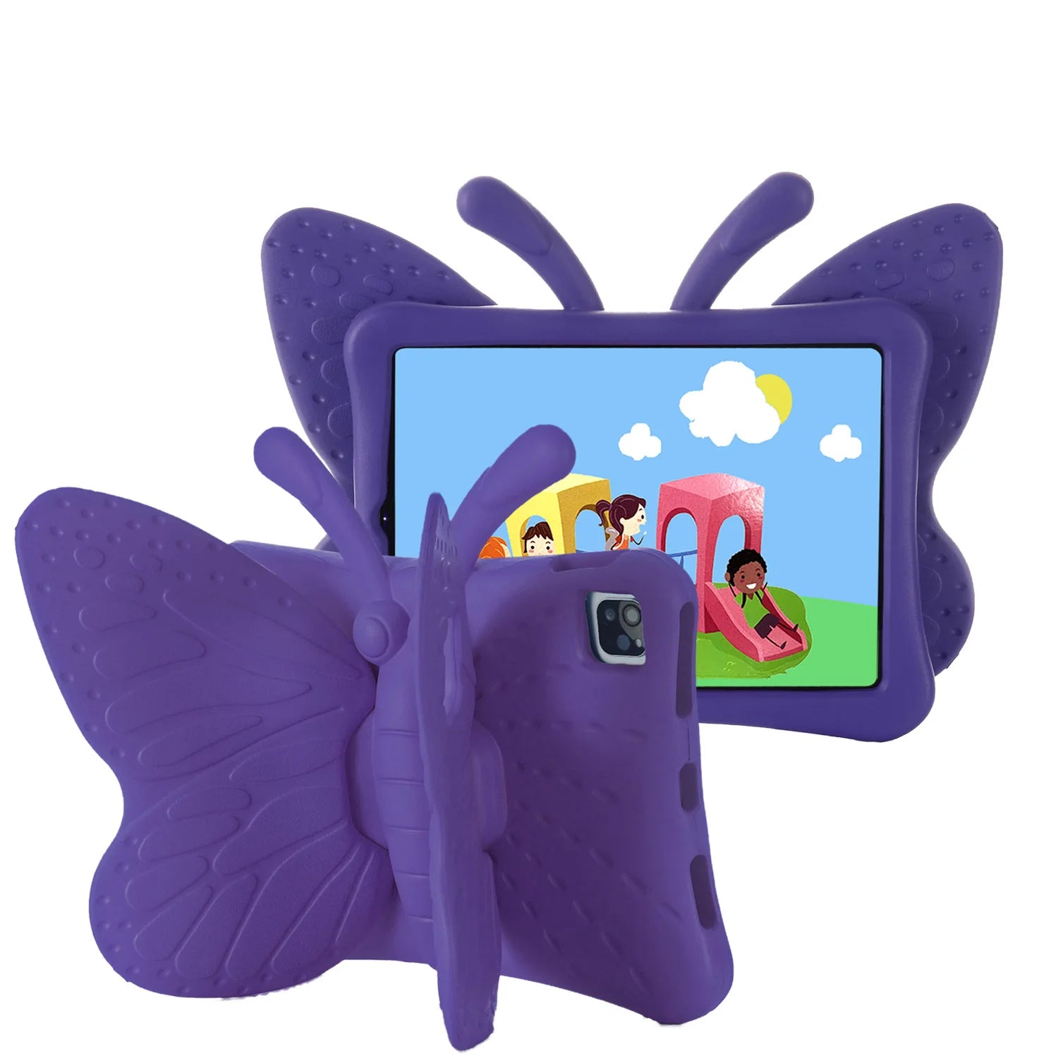 Butterfly Shockproof and Protective iPad Case for Kids