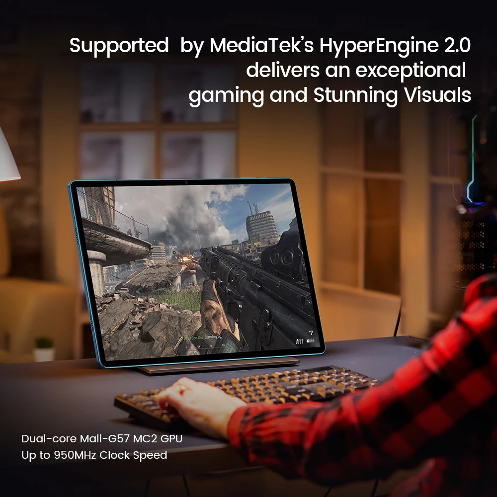 TECLAST T70 14" FHD 4G Android Tablet - 256GB, Blue