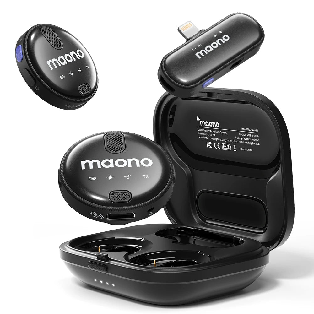 MAONO WM620 Professional Lavalier Wireless Microphone