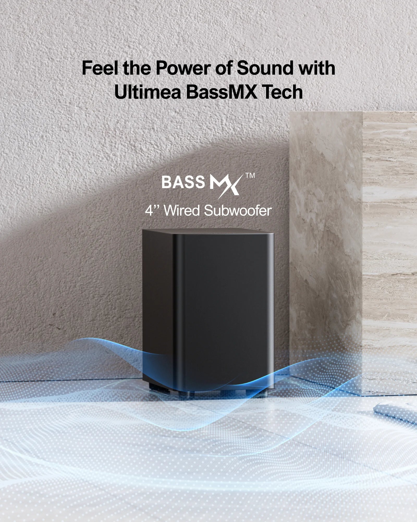 ULTIMEA Aura A50 Pro 5.1 Wireless Sound Bar with Dolby Atmos