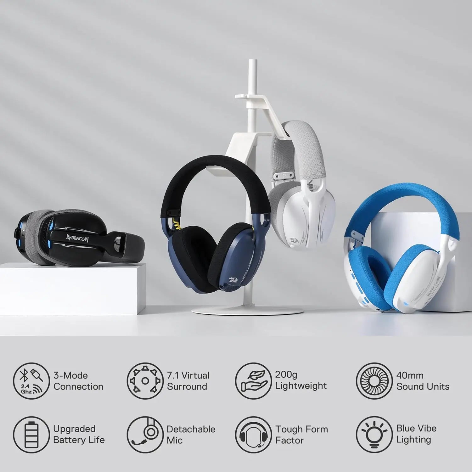 Bluetooth Wireless Gaming Headset