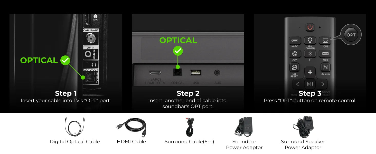 ULTIMEA Aura A50 Pro 5.1 Wireless Sound Bar with Dolby Atmos