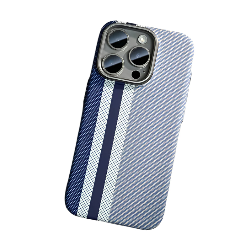 Carbon Fibre Texture MagSafe Case for Apple iPhone