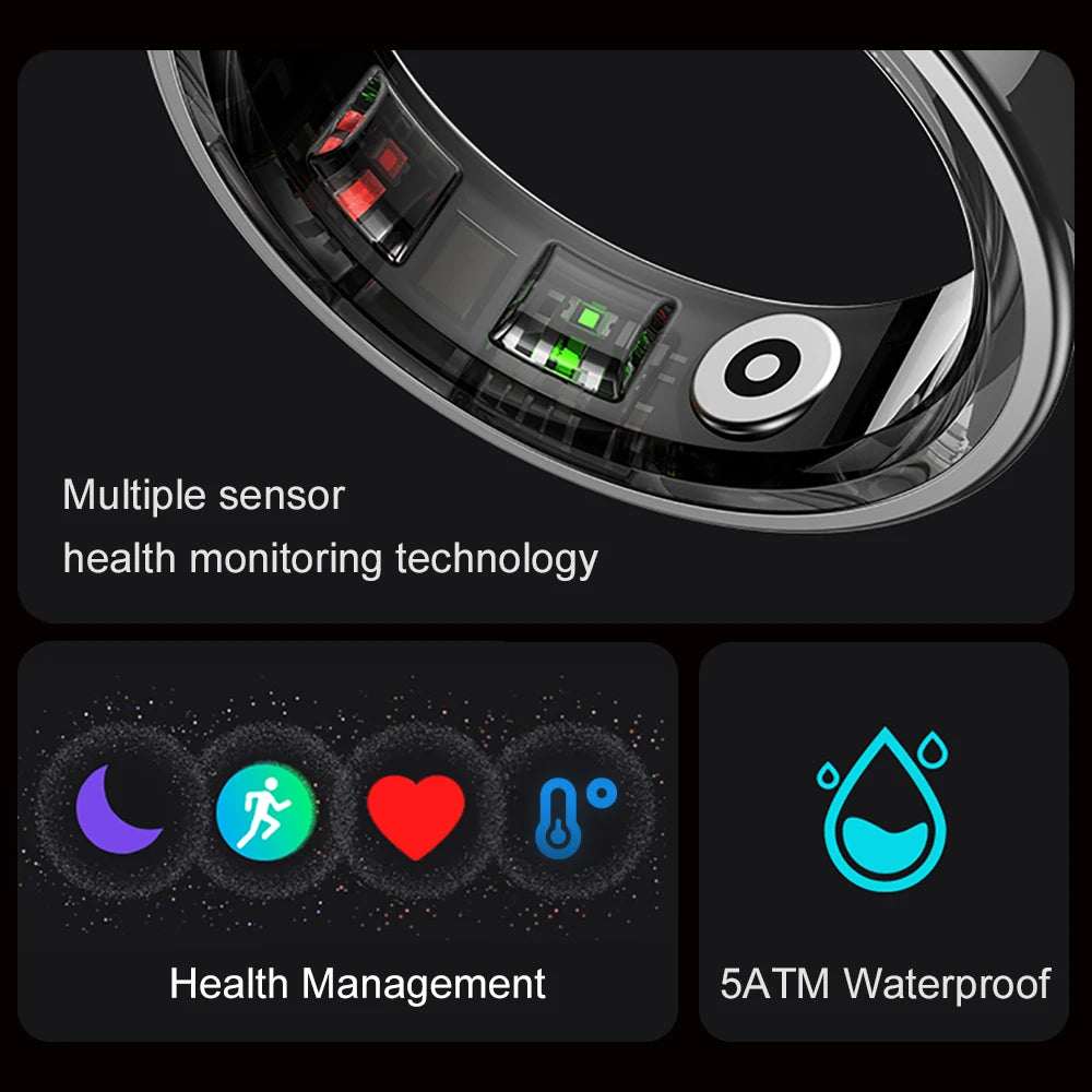 COLMI Smart Ring with Charging Case
