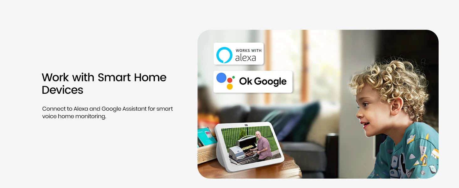 AOSU 3MP Solar Powered Wireless Home Security Camera