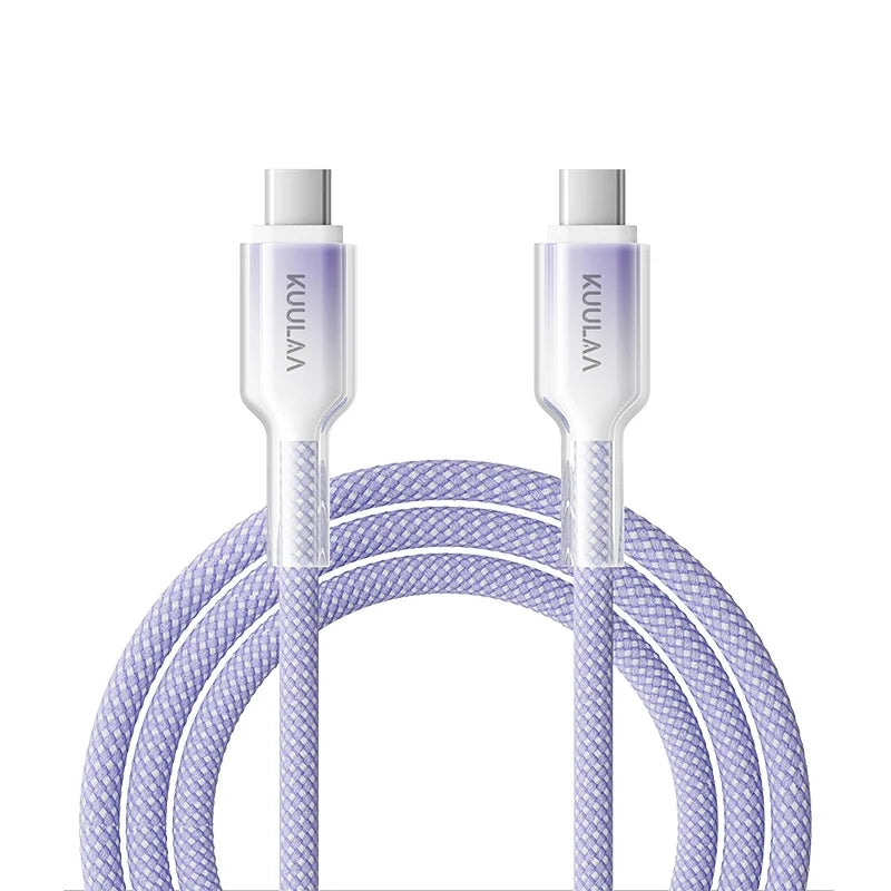 KUULAA 60W Type-C to Type-C Fast Charging and Data Cable