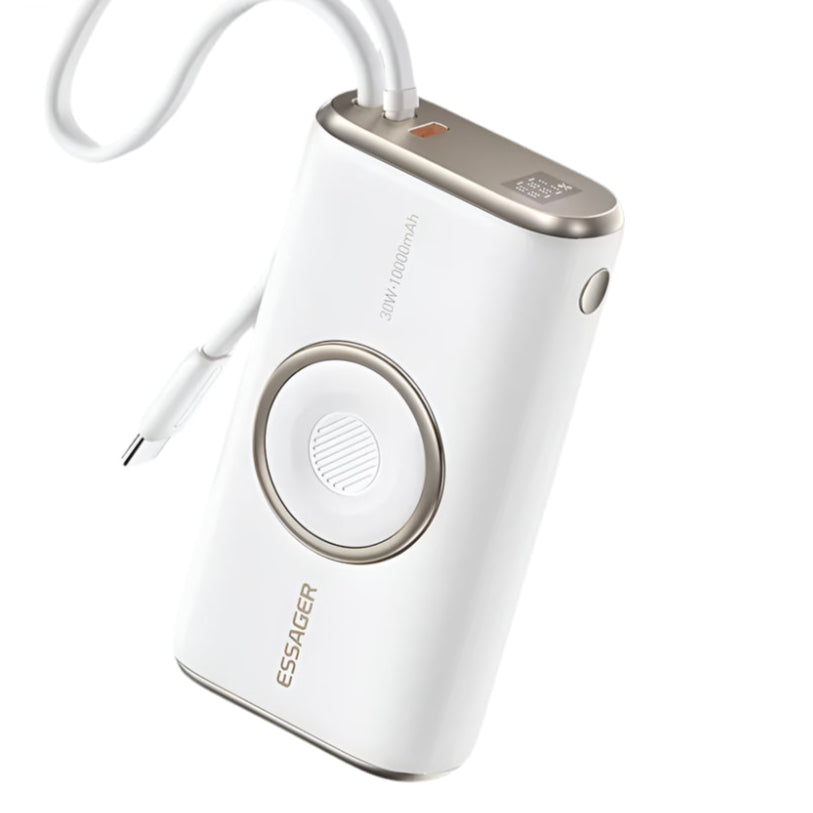 ESSAGER D018 30W 10000mAh Power Bank with Magnetic Phone Charger