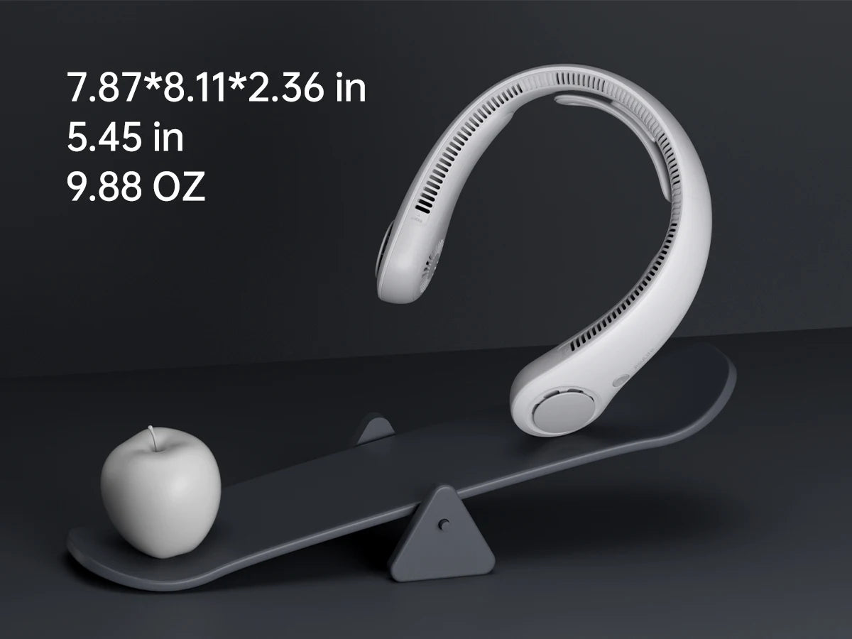 JISULIFE Life4 Rechargeable Portable Neck Fan