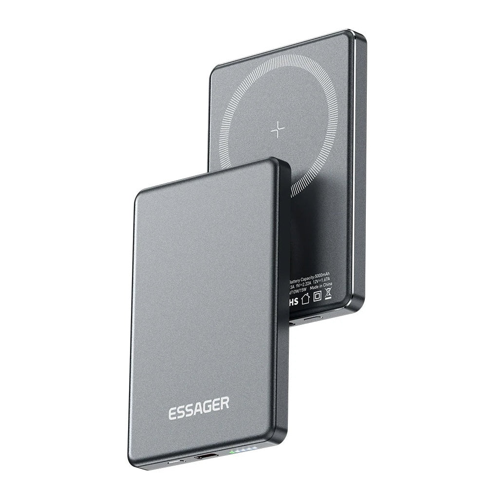 ESSAGER 20W 5000mAh Quick Charging Portable Magnetic Power Bank