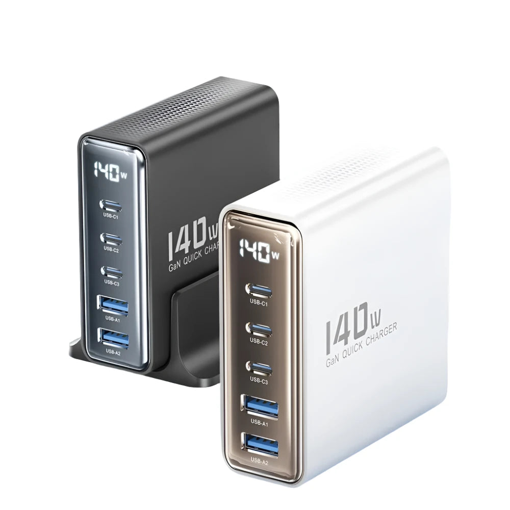 TOOCKI 140W GaN Multiport USB Charging Station