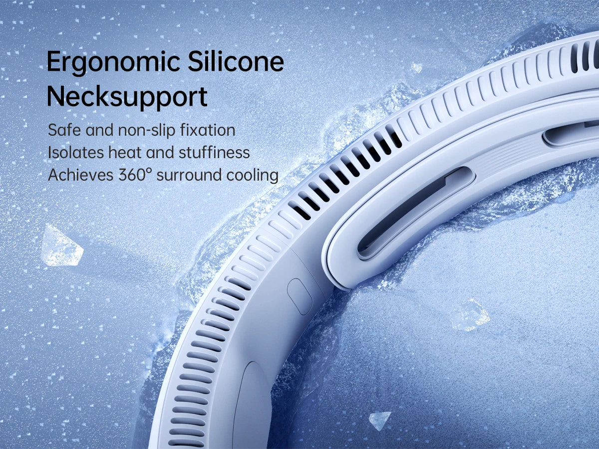 JISULIFE Life4 Rechargeable Portable Neck Fan