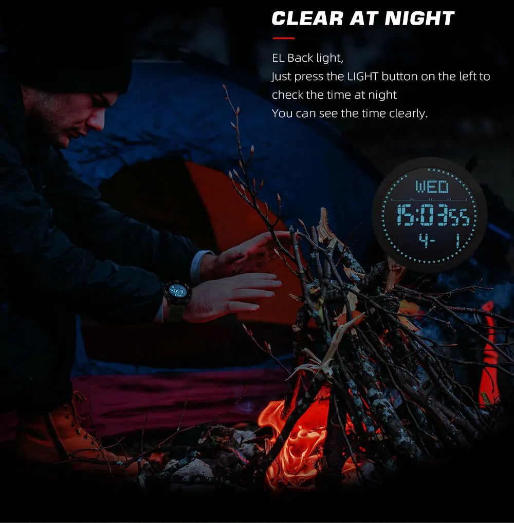 NORTH EDGE Alps Carbon Fibre Smart Watch