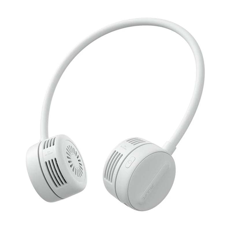 JISULIFE Rechargeable Flexible Neck Fan