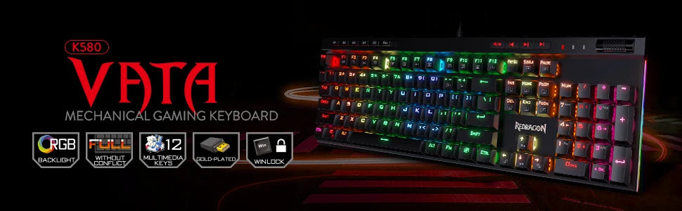 wired gaming mechanical keyboard