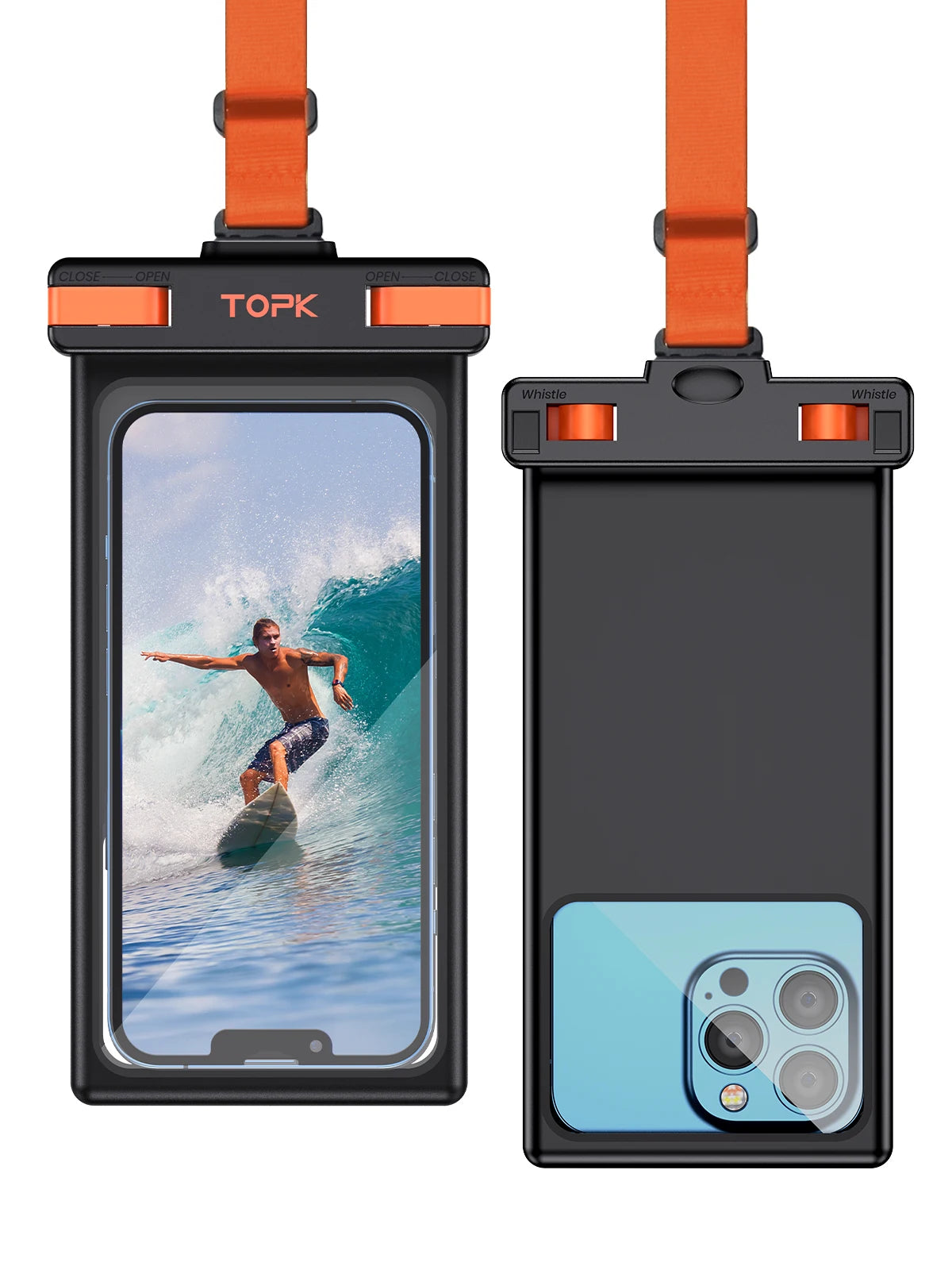 TOPK Universal Waterproof Phone Pouch