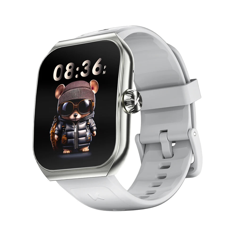 KUMI KU7 1.96" AMOLED Bluetooth Smart Watch