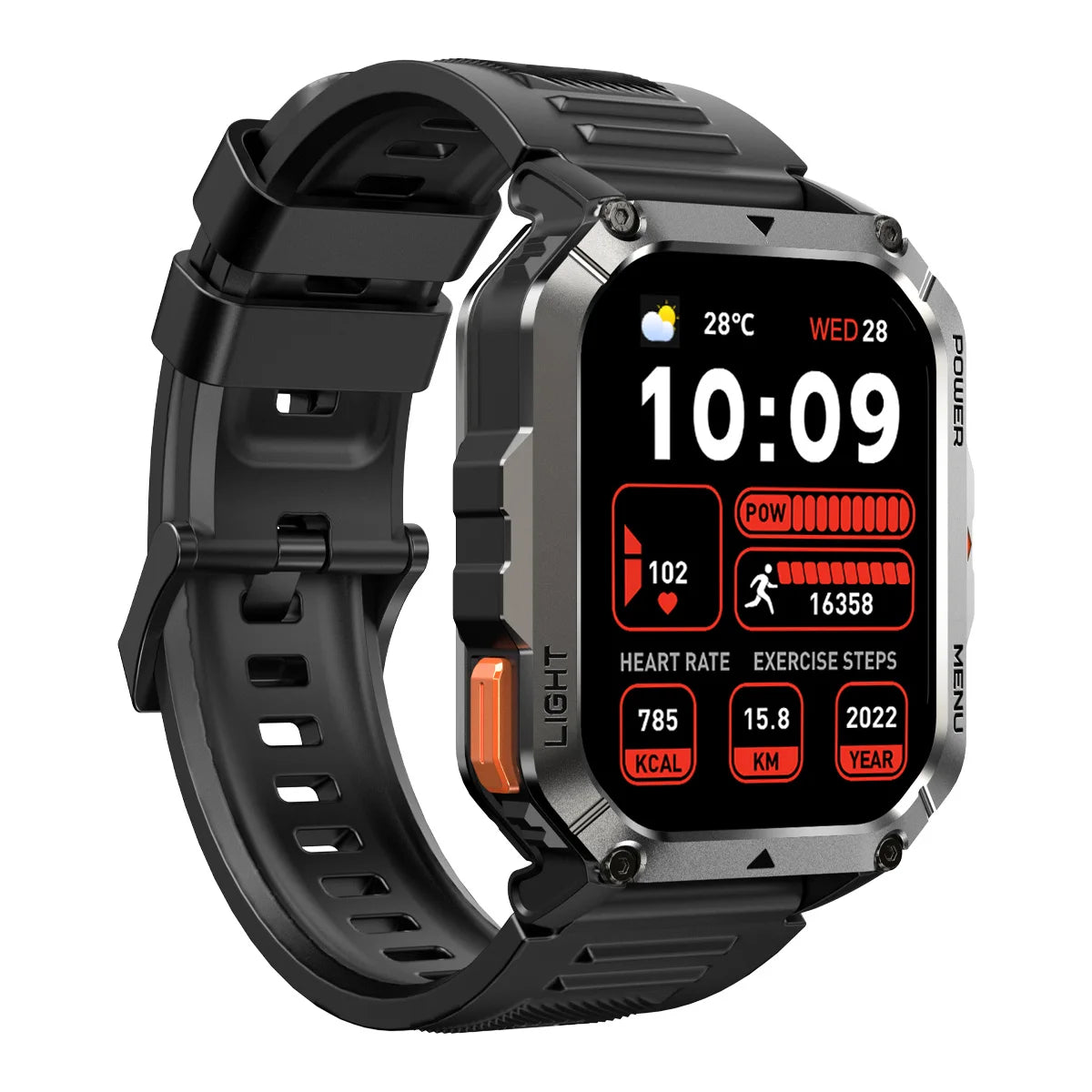 BLACKVIEW W70 2.01" Tactical Smart Watch