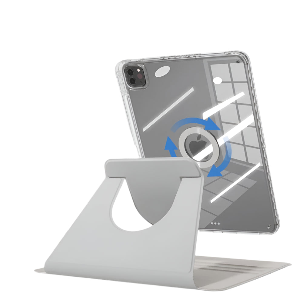 DANYCASE Rotatable Magnetic Protective iPad Case with Stylus Holder