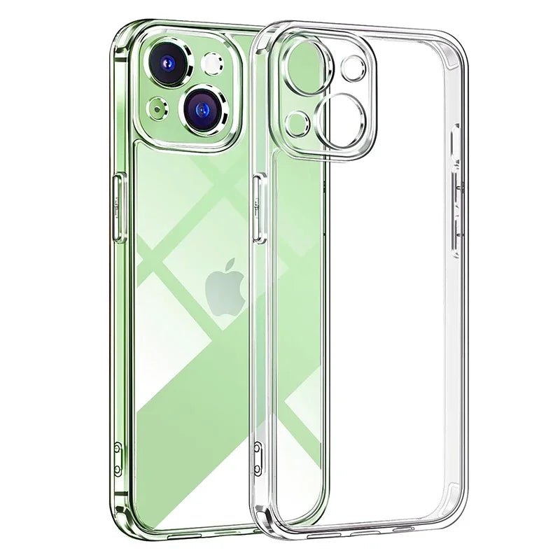 Transparent Shockproof Hybrid Case for iPhone