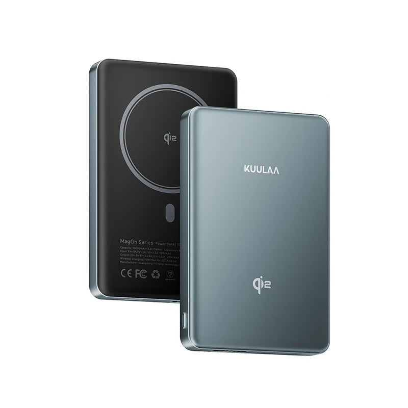 KUULAA Qi2 15W 10000mAh Magnetic Portable Charger and Power Bank