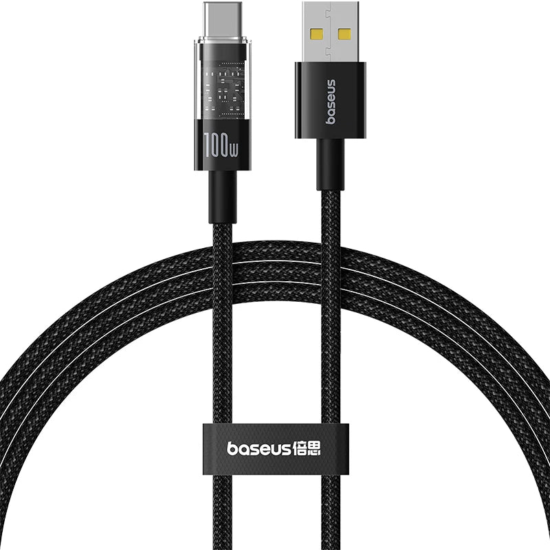 BASEUS Gem 100W USB to Type-C Charging and Data Cable