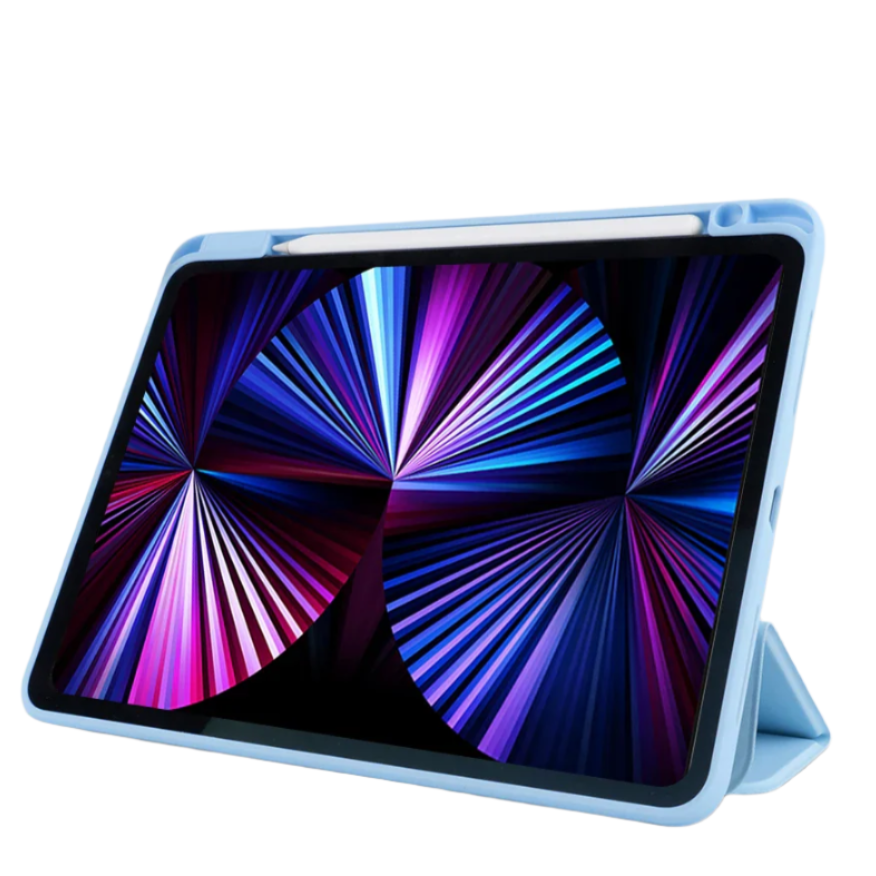 HANSONG Rotatable Protective iPad Case with Stylus Holder