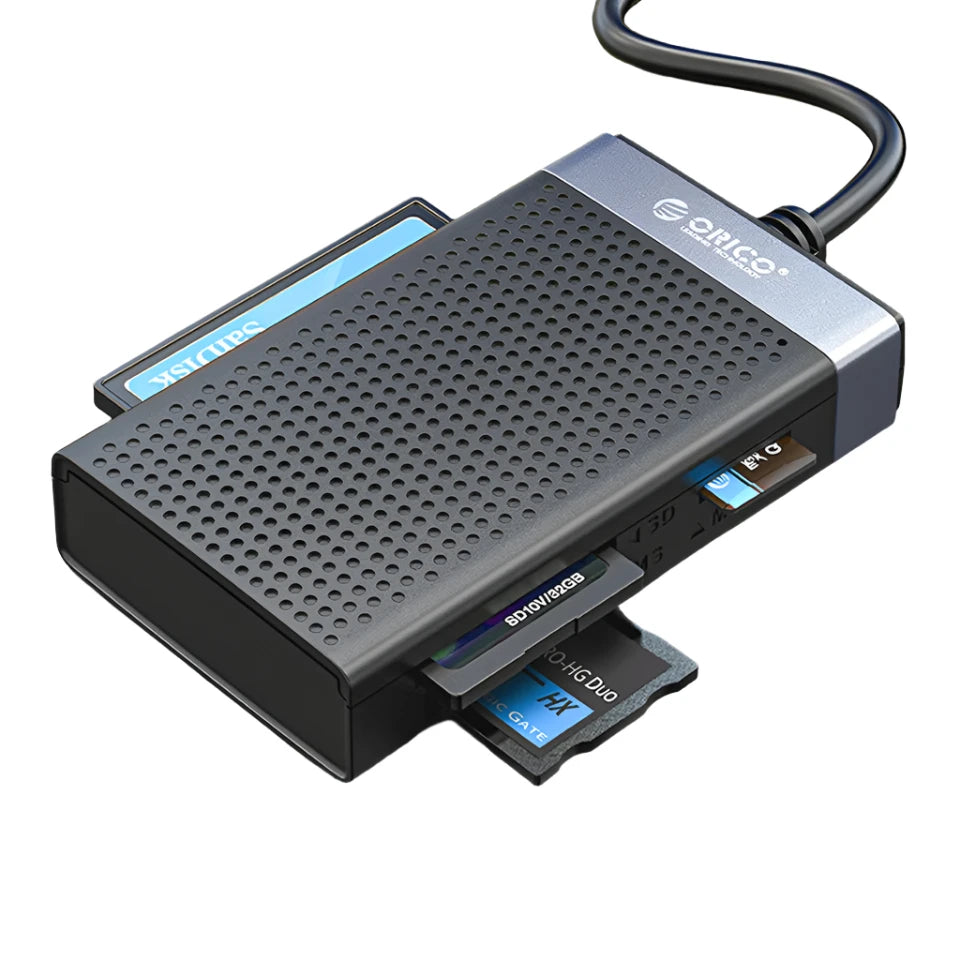 ORICO 4in1 USB 3.0 & Type C Memory Card Reader