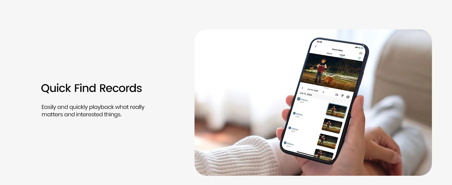 AOSU 3MP Solar Powered Wireless Home Security Camera