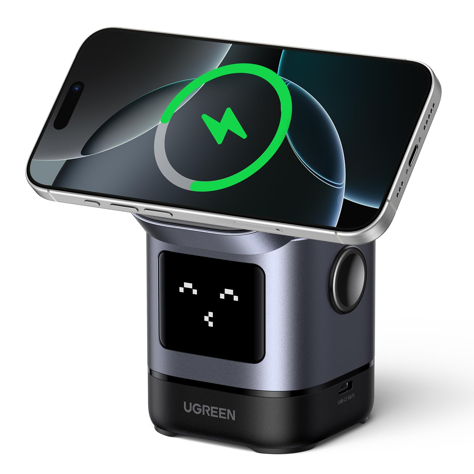 UGREEN Uno Qi2 Magnetic Wireless Charging Stand