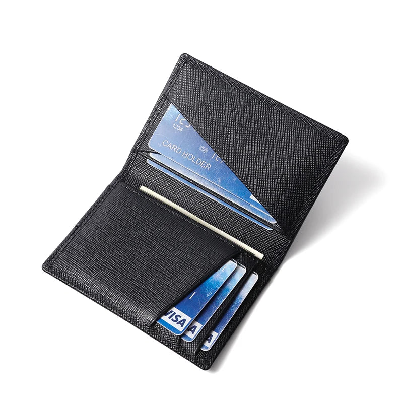 YATBEST Slim Bifold Smart Wallet with RFID Blocking