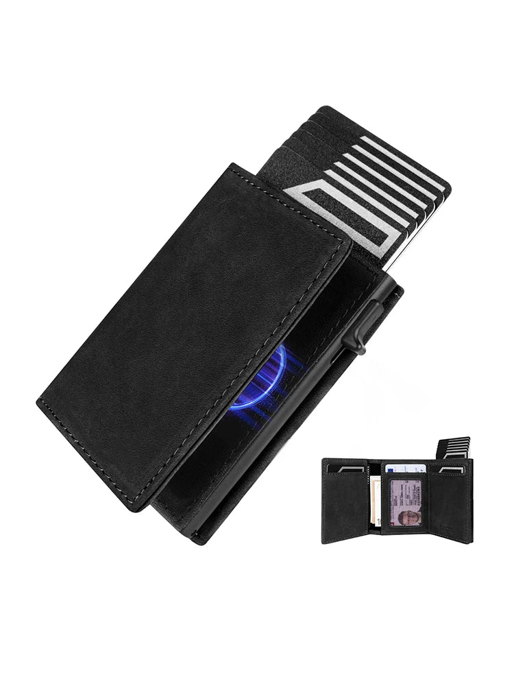 YATBEST Slim Pop-up Smart Wallet with RFID Blocking