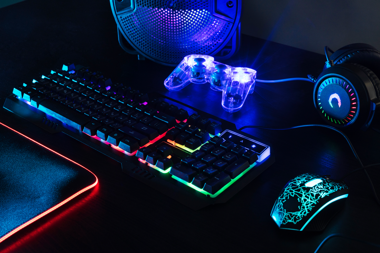 Explore high-performance gaming tech from Redragon, Baseus, and Edifier. From keyboards to audio, find the ultimate gear to boost your gameplay and dominate every session.