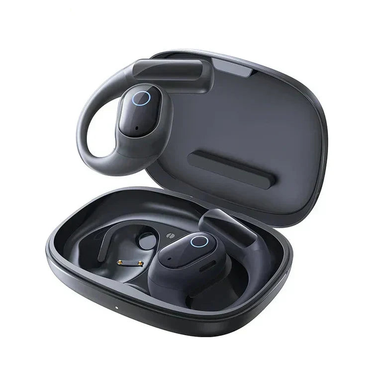 Experience the BASEUS Eli Series 1i Bluetooth Open Ear Headphones, 30-hour battery, AI noise reduction and low-latency tech. Perfect for active lifestyles with all-day comfort!