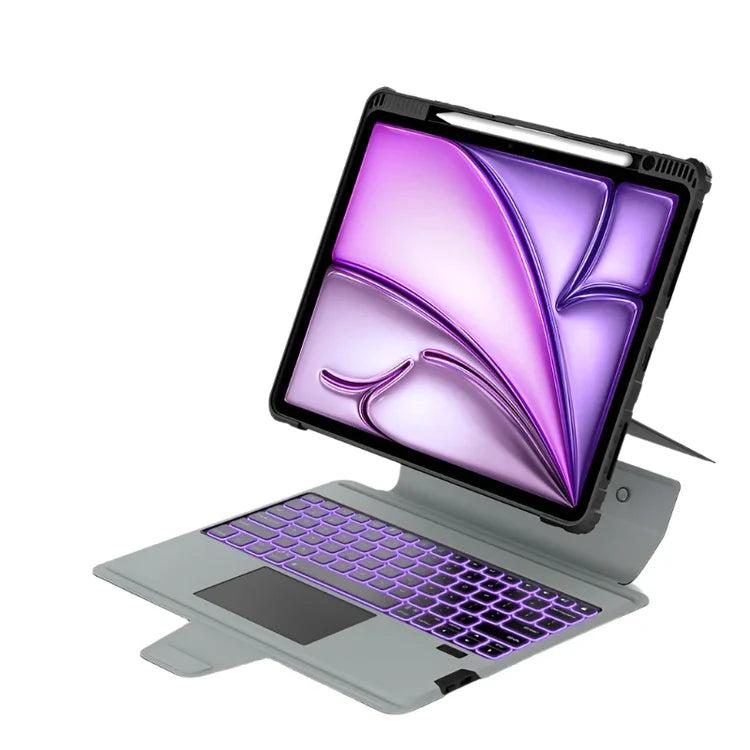 Upgrade your iPad with the NILLKIN Detachable Backlit Keyboard Case, featuring a comfortable typing experience, smooth trackpad, long battery life, and protective features.