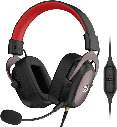 Discover the REDRAGON H510 Zeus Wired Gaming Headset review. Featuring 7.1 surround sound, 53mm drivers, comfort, and multi-platform compatibility for gamers.