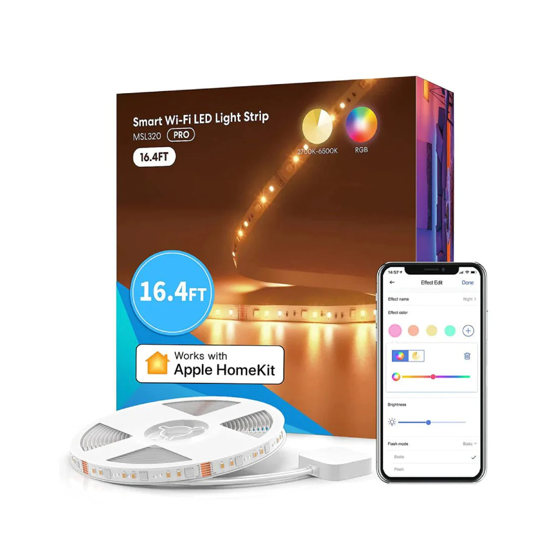 Transform your home ambiance with our smart lighting solutions. Control brightness, colour, and ambiance with ease, all with free delivery for seamless integration.
