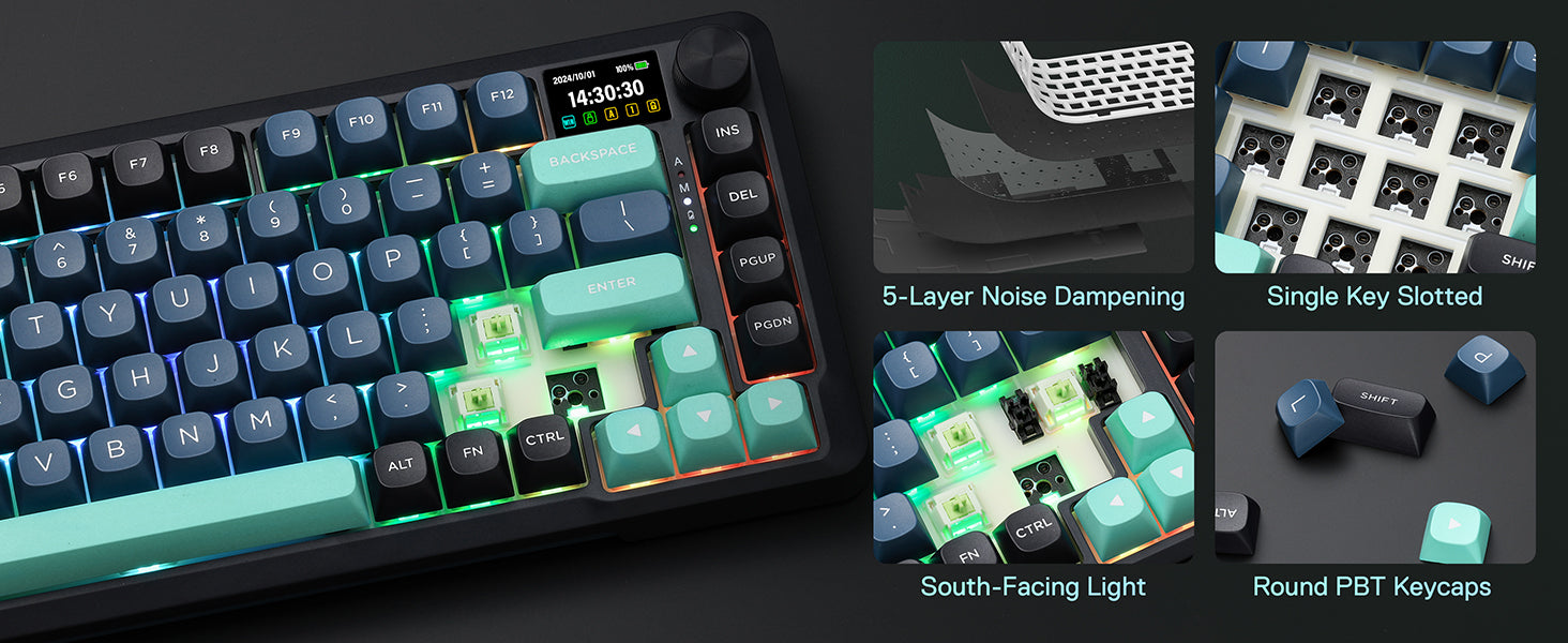REDRAGON K724 Pro Bluetooth Wireless Gaming Keyboard