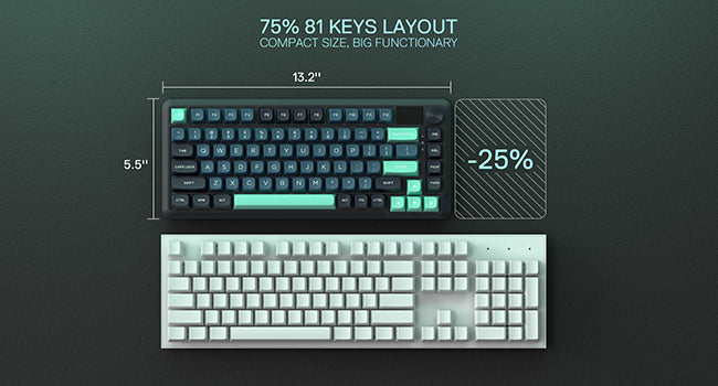 REDRAGON K724 Pro Bluetooth Wireless Gaming Keyboard