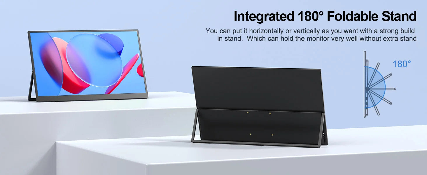 UPERFECT UMax FHD 18.5" Portable Monitor with Integrated Stand