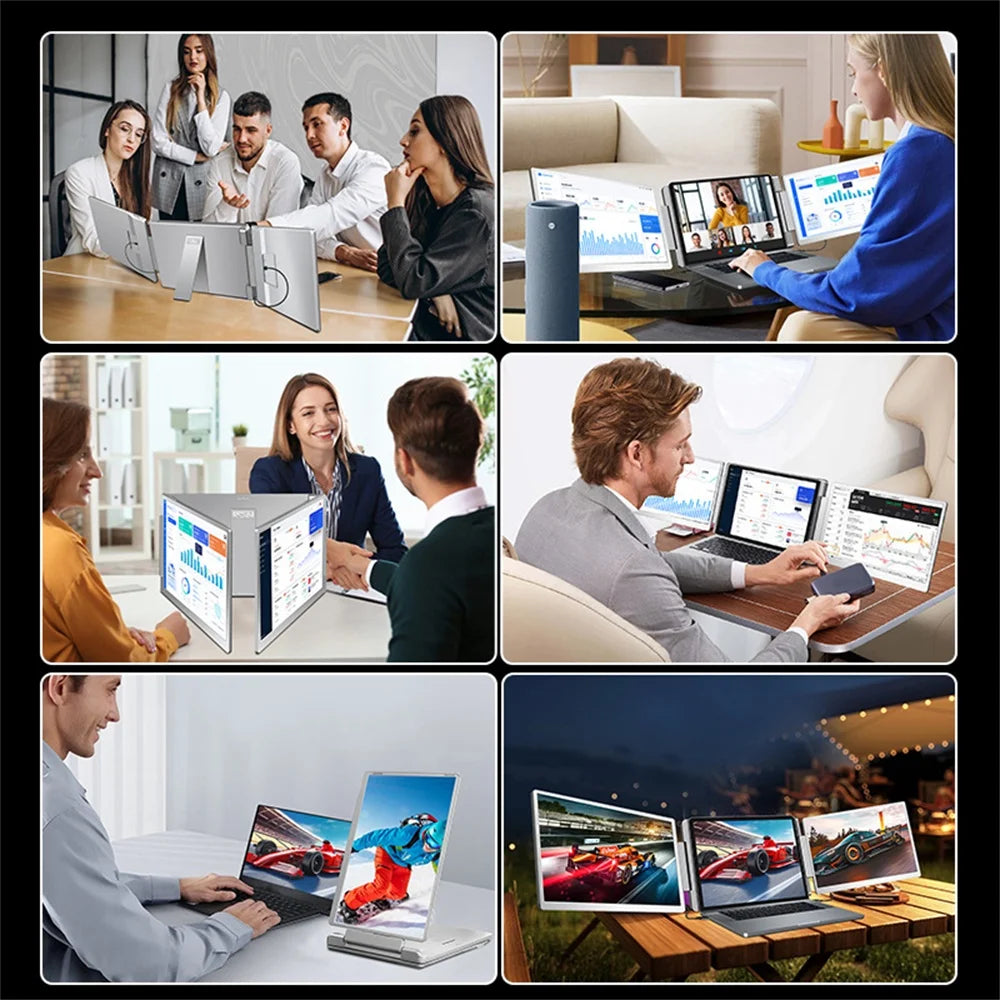 VISTURE S11 FHD 16" LCD Backlit Monitor and Laptop Screen Extender