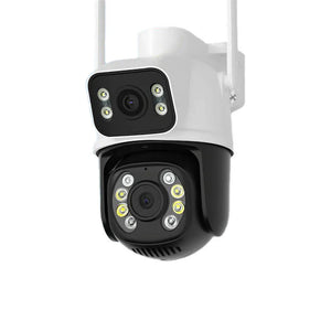 BESDER 8MP WiFi 270° Rotating Dual Screen Smart Security Camera
